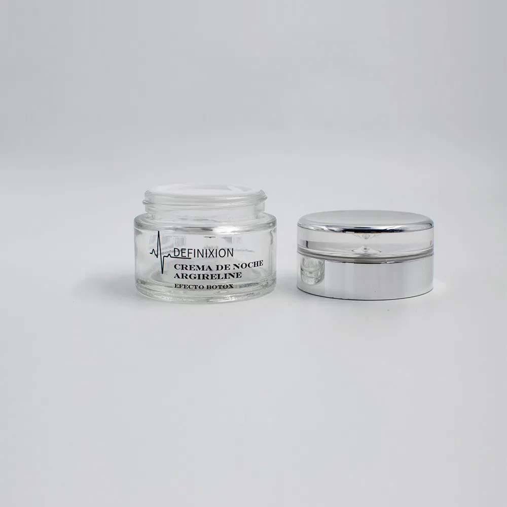 Custom Glass Skincare Bottles Empty Cosmetic Face Cream Jar Cream Container Packaging