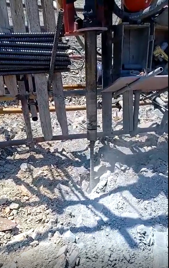 Threaded Hollow Anchor Bar for Slope Engineering