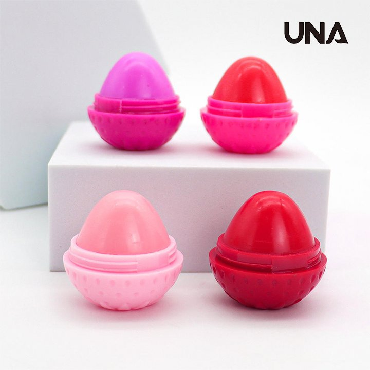 Strawberry Lip Balm Moisturizing Lip Balm Fruity Lip Gloss Cosmetics Makeup