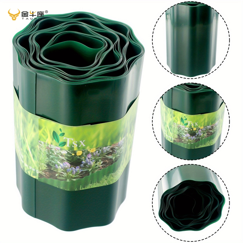 Plastic Lawn Landscape Edging Garden Edging Fence