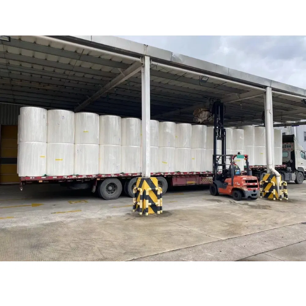 Durable Paper Jumbo Roll with High-Quality Tissue Materials Available