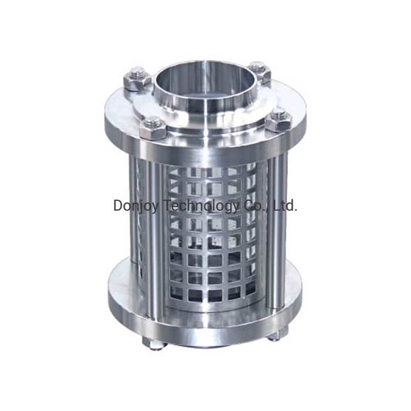 SS316L Sanitary Non-Retention Ball- Type Four Way Sight Glass