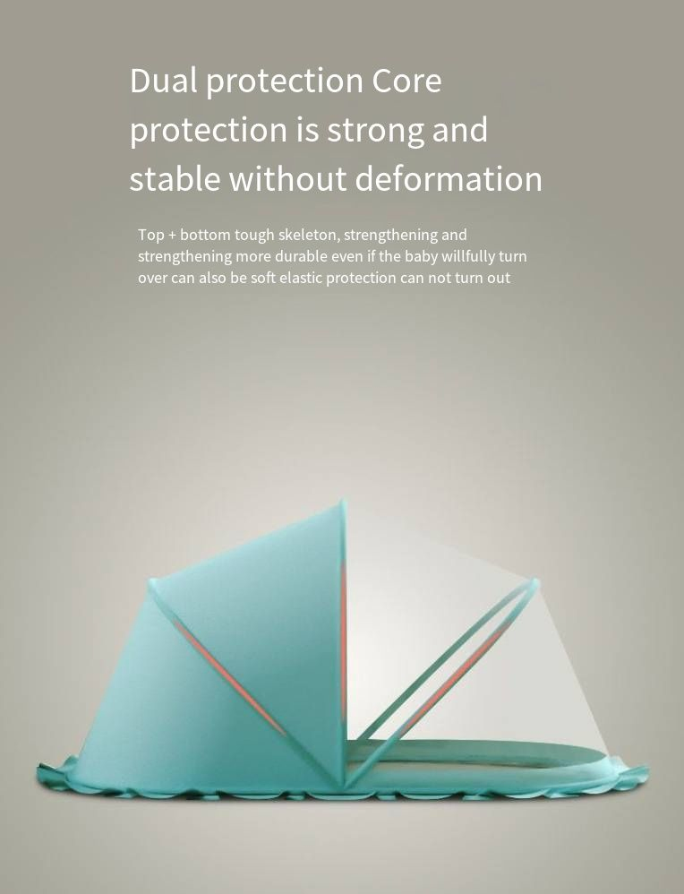 Wholesale Portable Baby Mosquito Net Baby Cradle Backpack Adjustable Baby Tent Crib Mosquito Net 0 to 3 Year