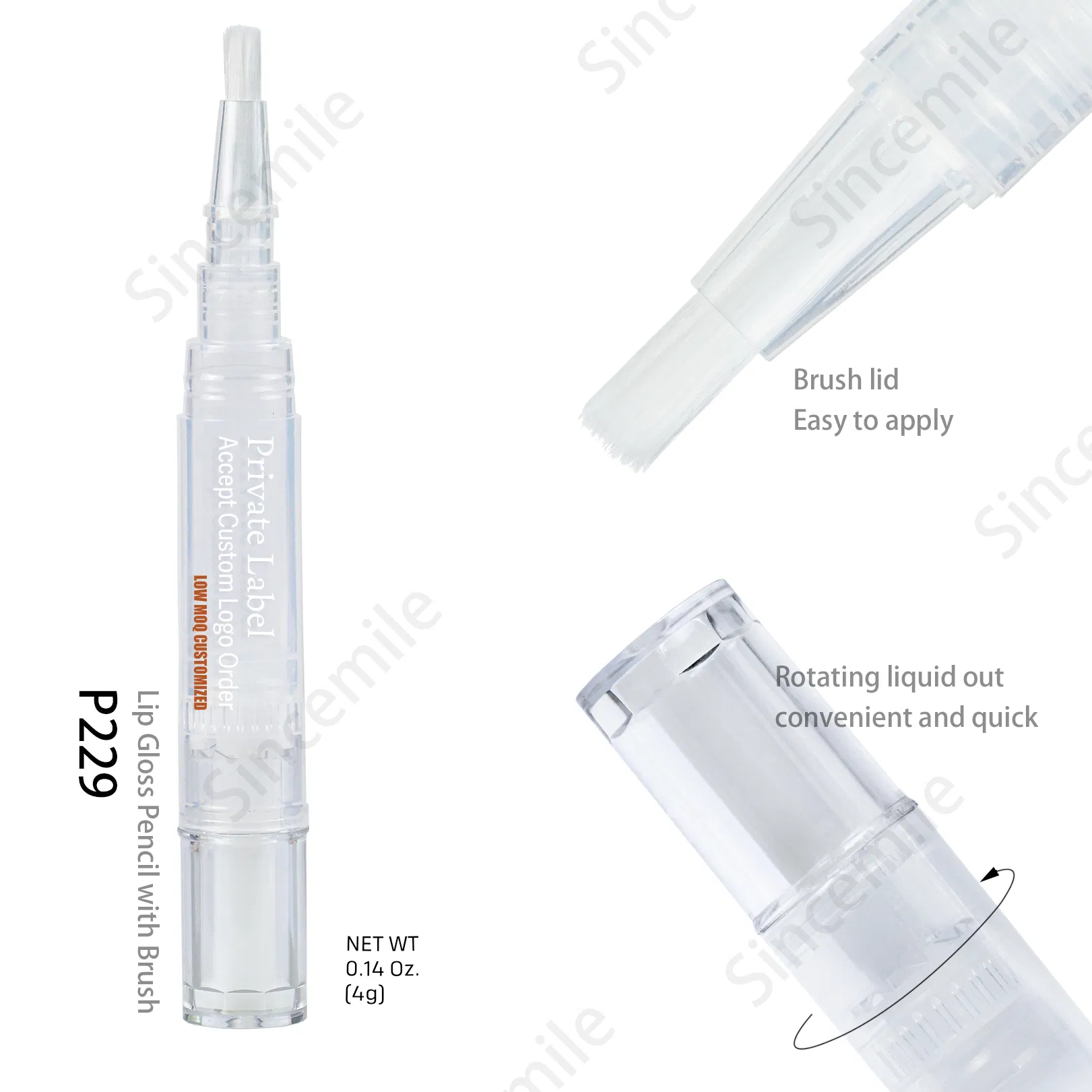 Skin Care Rich Vitamin Moisturizing Lip Oil Tube Long Lasting Lip Balm