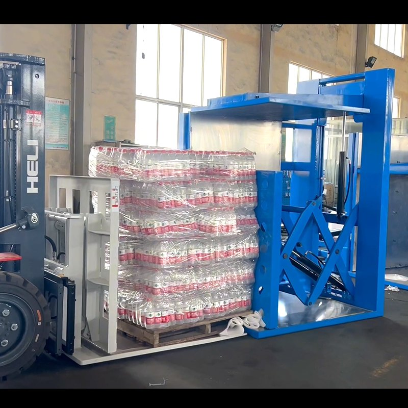 High Quality 2ton Capacity Pallet Changer/Automatic Load Transfer System for Refractory Cement