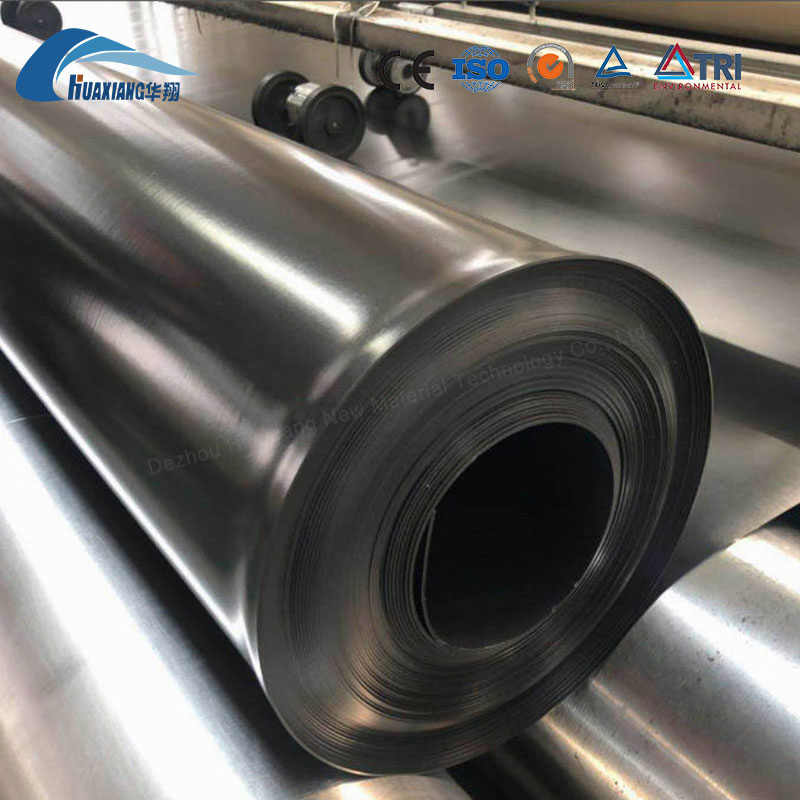 High Strength Polyethylene Waterproofing Membrane HDPE Anti-Seepage Smooth Geomembrane