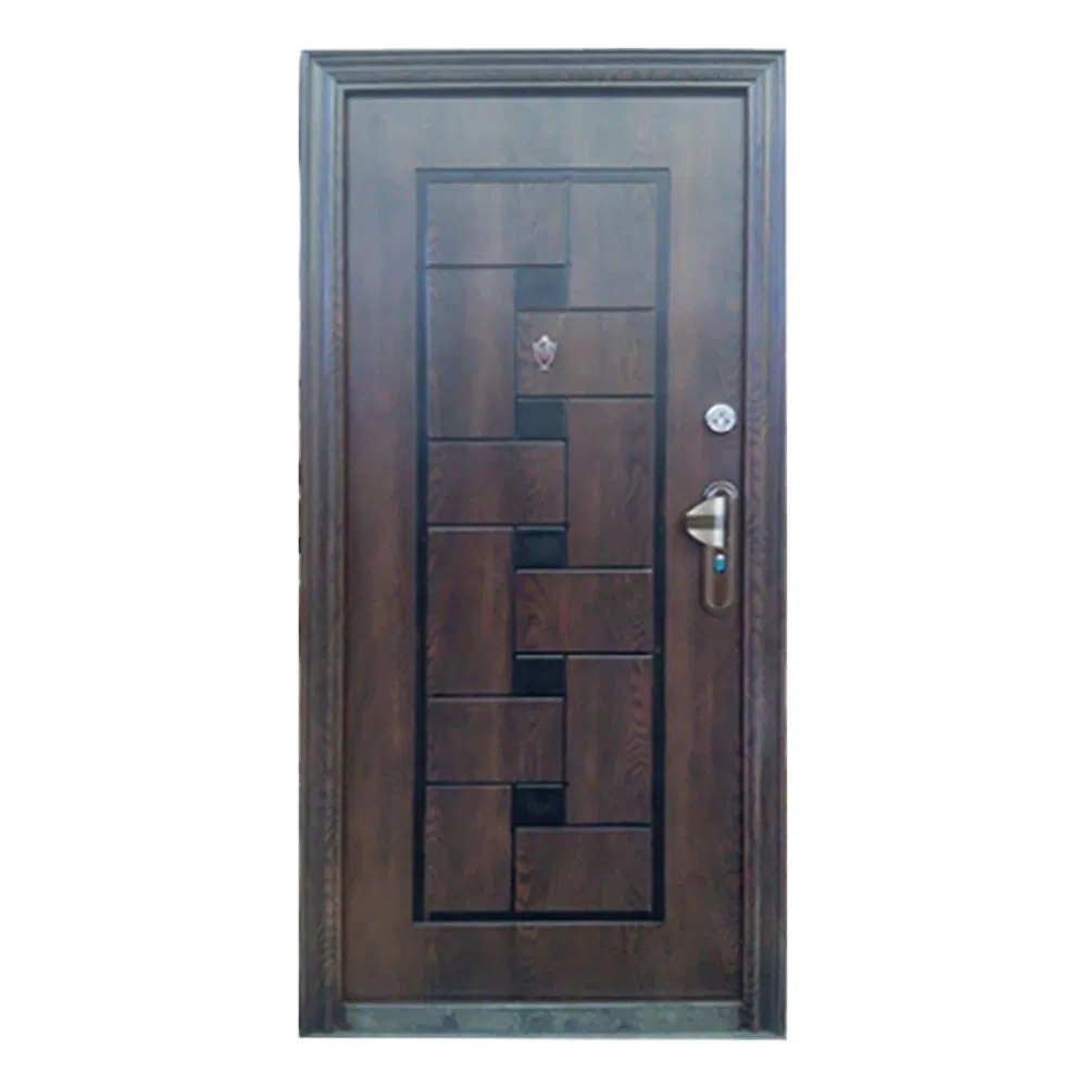 Steel Security Main Entrance Door Apartment Exterior Door