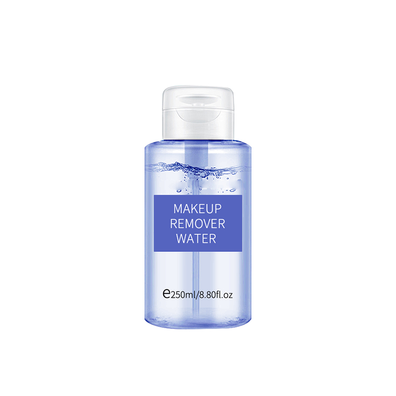 Hot Selling Private Label Natural Micellar Cleansing Water 3-in-1 Water Based Makeup Remover and Facial Cleanser for Oily Skin