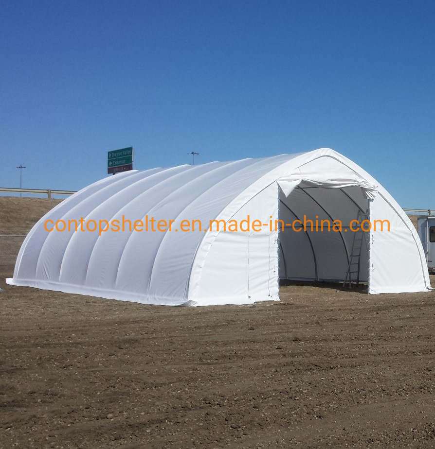 Steel Warehouse Prefab House Garage Storage Shelter Dome Tent