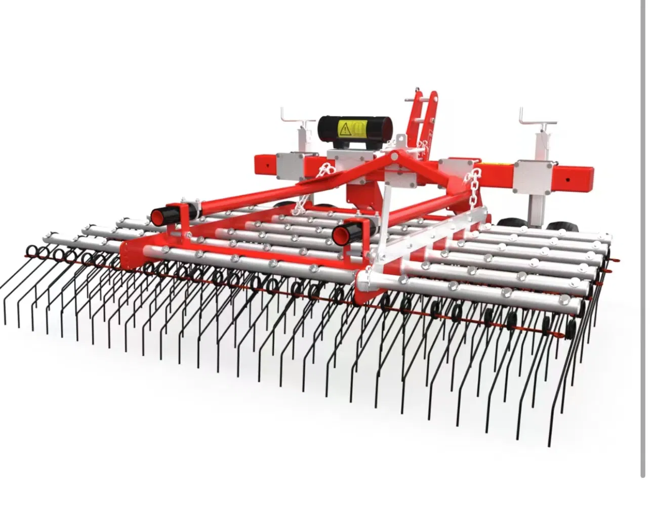 Professional Spring Tine Harrow for Football Pitches with Adjustable Depth