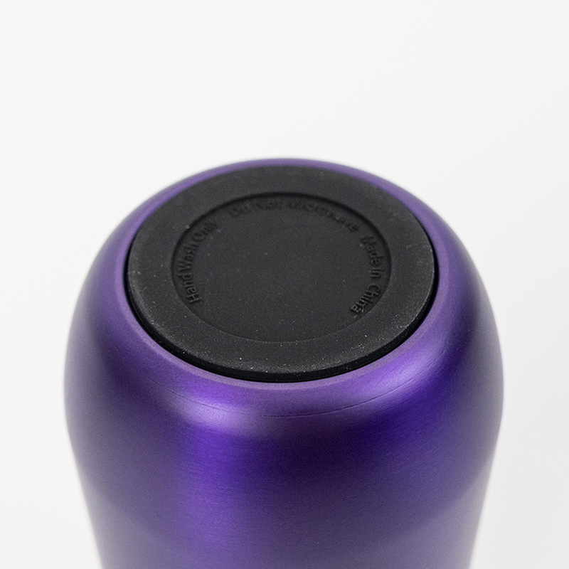 12oz Convenient Double-Wall Unbreakable Stainless Steel Wine Tumbler Champagne Flutes with Lid