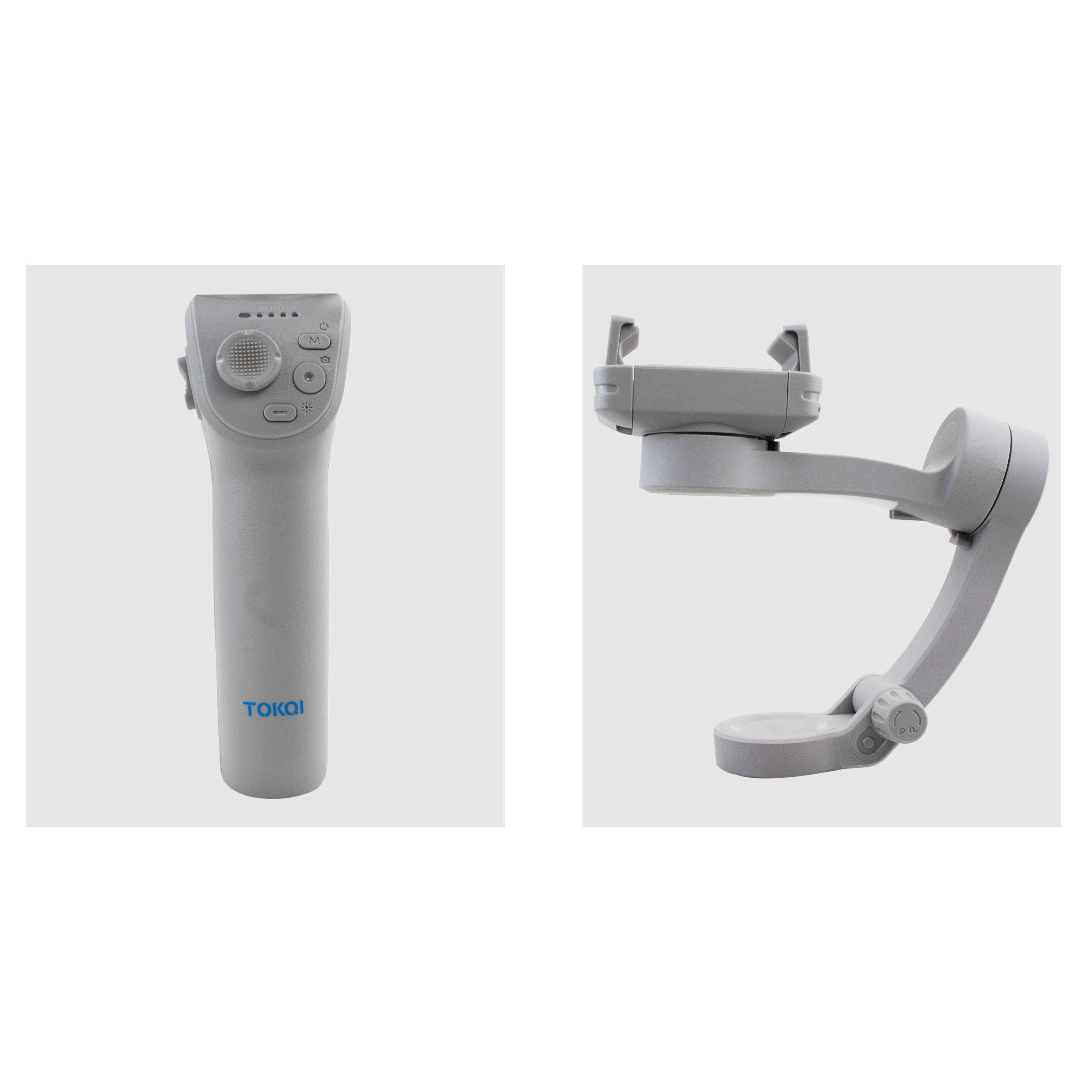 2025 New Tolqi M01 Foldable Tracking 360 Degree Automatic Rotation Video Stabilizers Handheld Selfie Stick