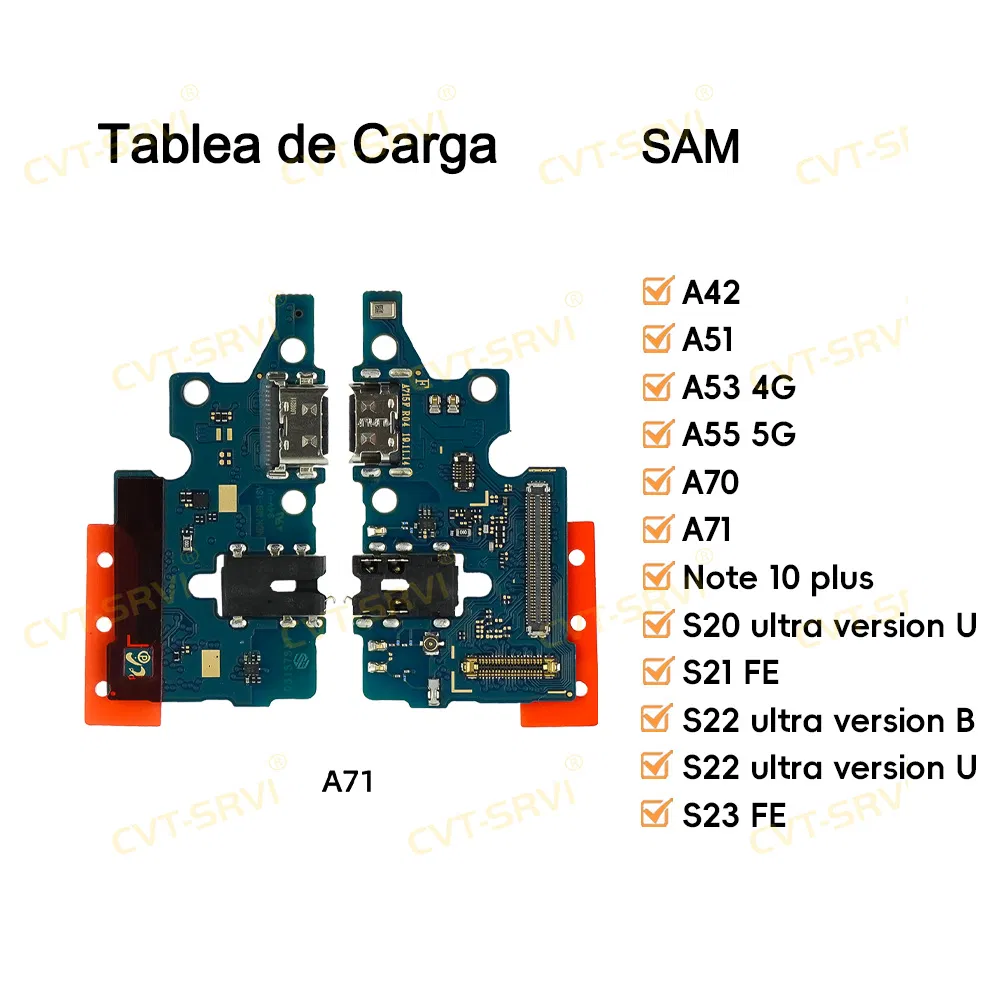 Разъём для зарядки Samsung A71, S20 Ultra, S21fe, S23fe