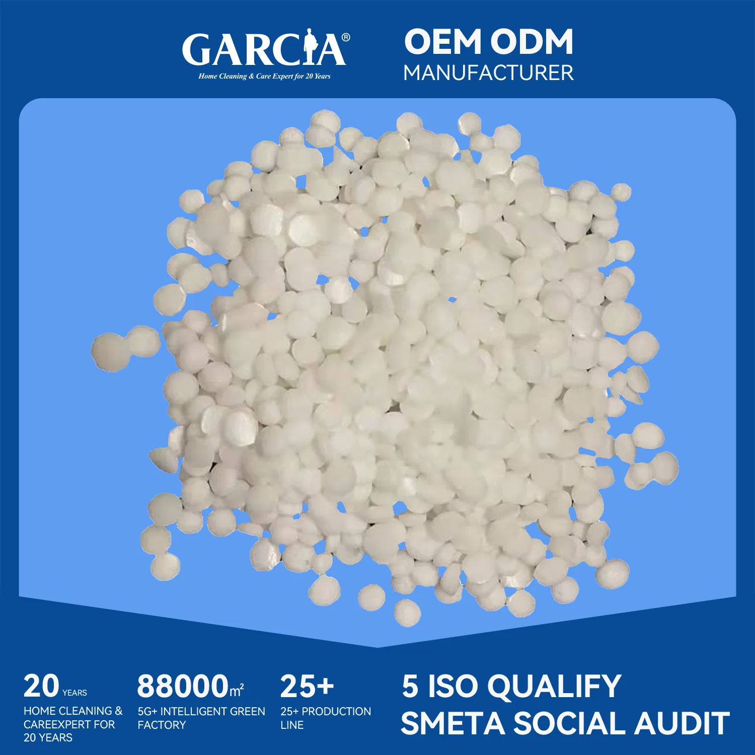 Garcia Long-Lasting Scent Enhancer Beads for Floral Freshness in Laundry