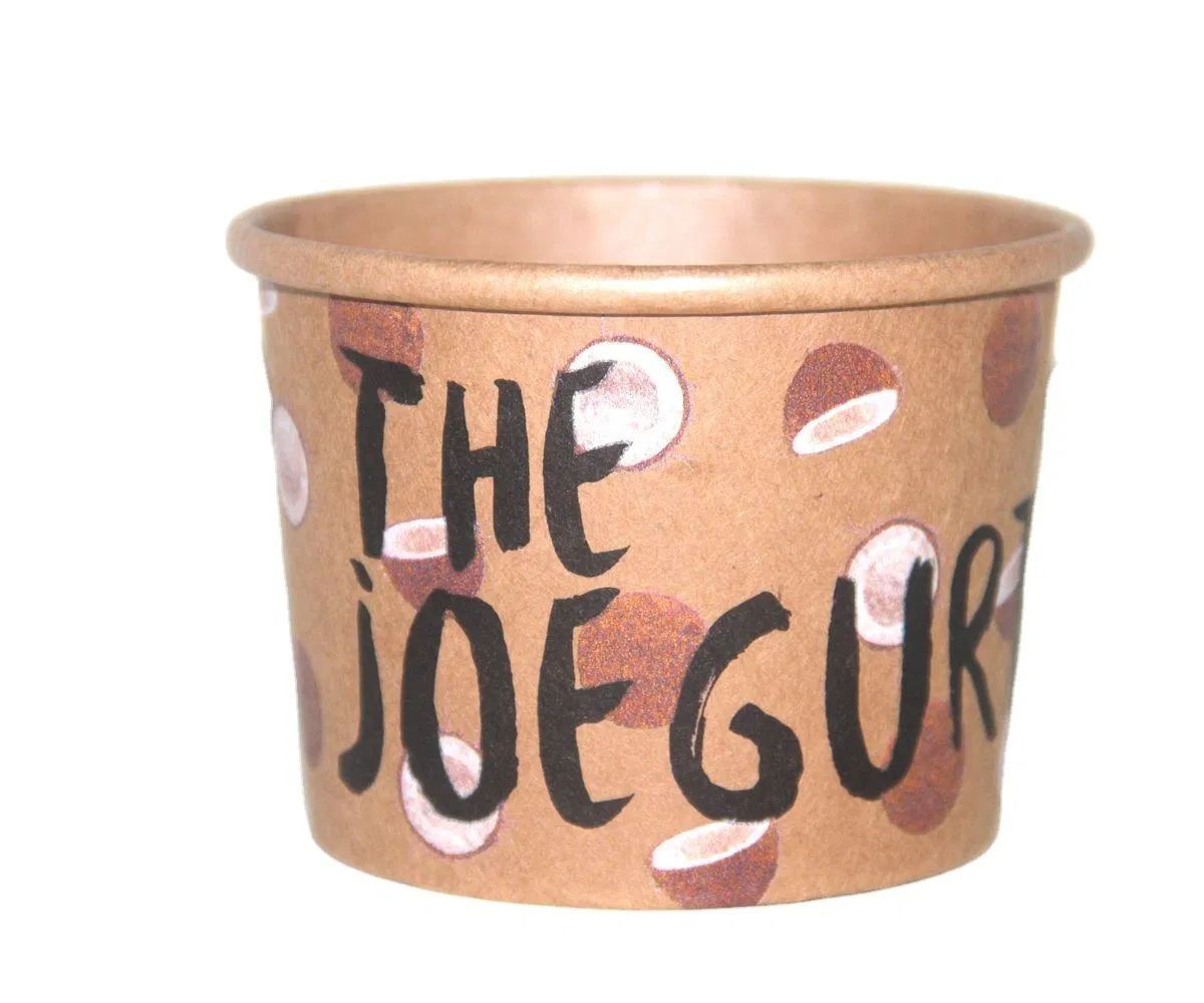 4oz 6oz 8oz 10oz 14oz 15oz 16oz Custom Printed Soup Kraft Paper Ice Cream Cup