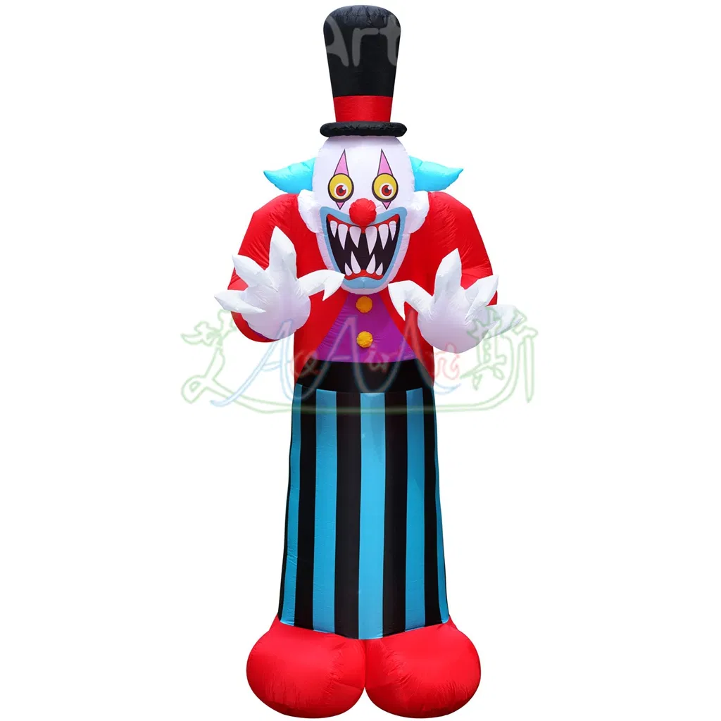 Inflatable Halloween Towering Clown for Outdoor Event Lawn Decoration or Advertising