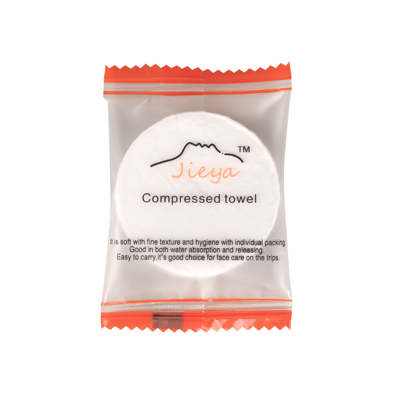 Versatile White Compression Towels - Ideal for Home and Travel