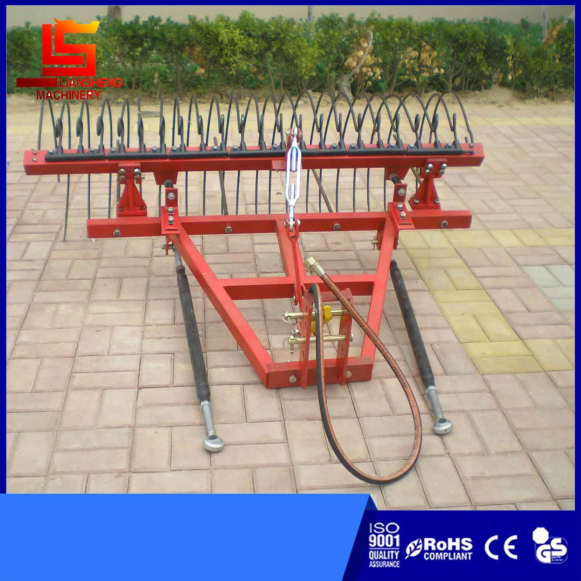 Hay Rake for Small Tractor Grass Raker Pasture Collecting Machine Forage Harvester