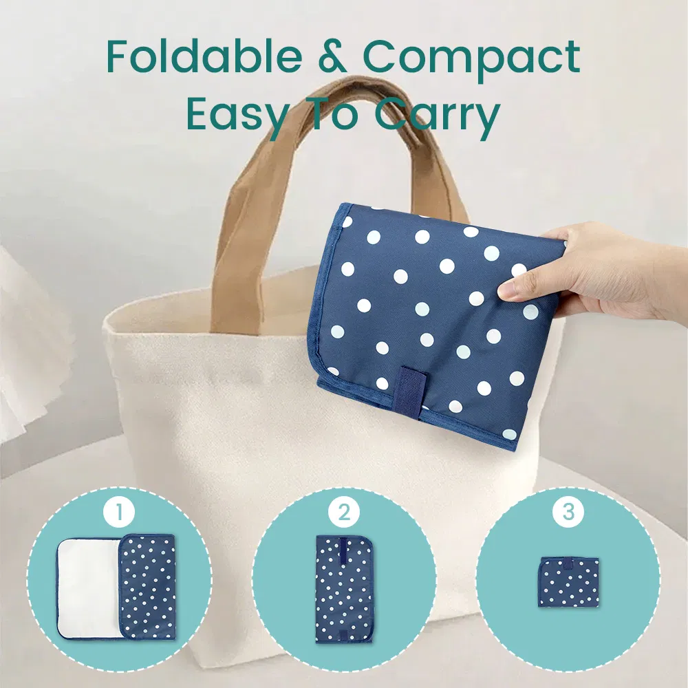 Reusable-Foldable and Colorful Baby Changing Pad Travel