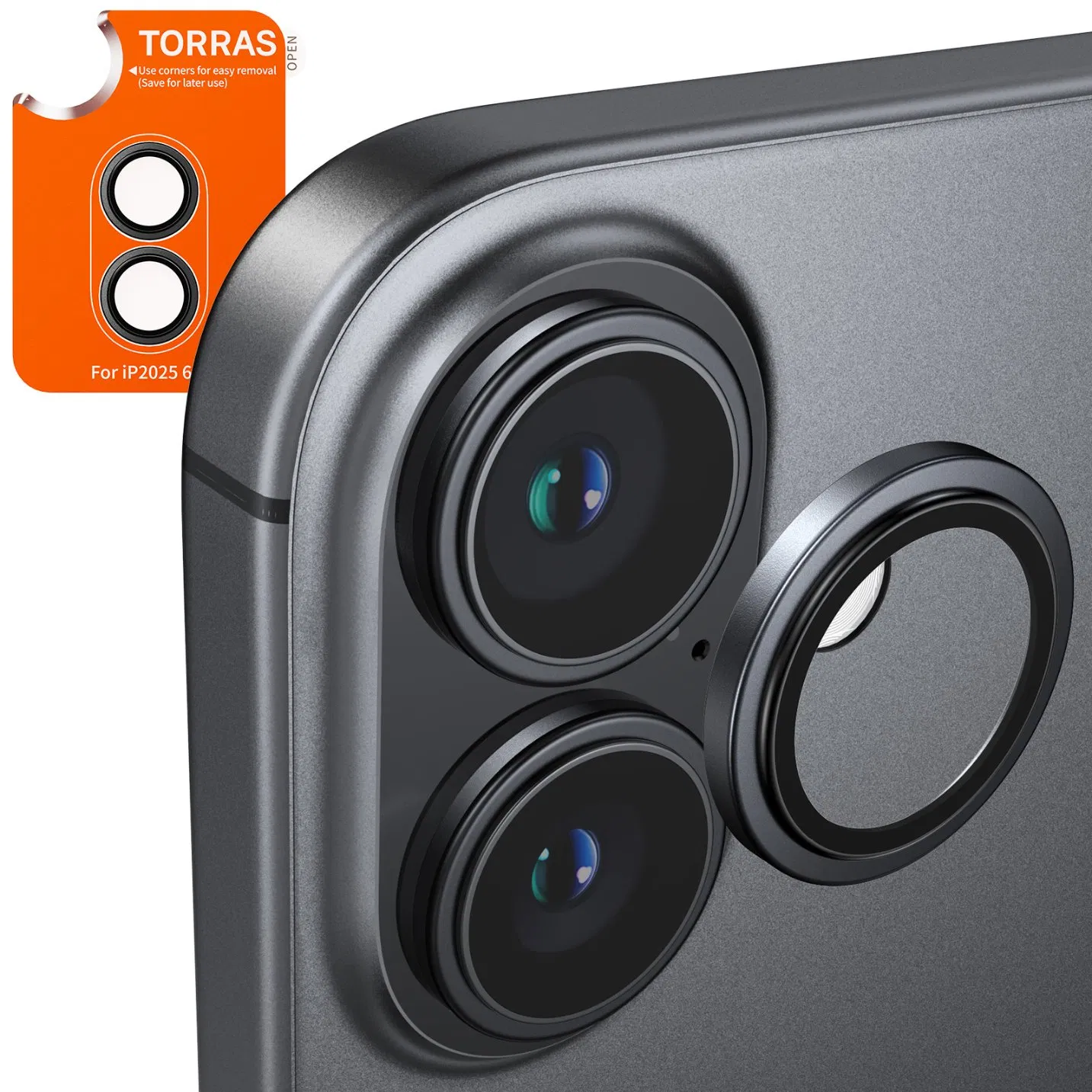 Защитная плёнка Torras для камеры iPhone 17