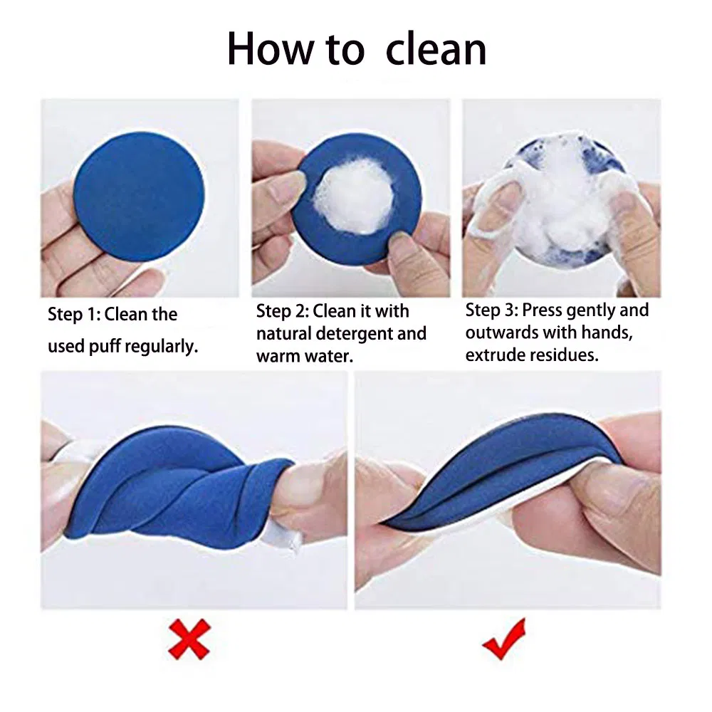 Ultra-Soft Makeup Foundation Sponge Air Cushion Powder Puff