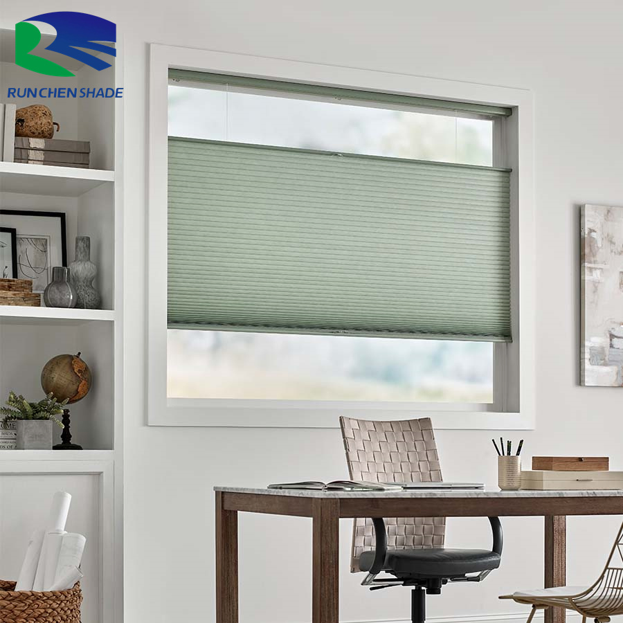 Zigbee Smart Control Motorized Anti Static Honeycomb Cellular Blind for Sale