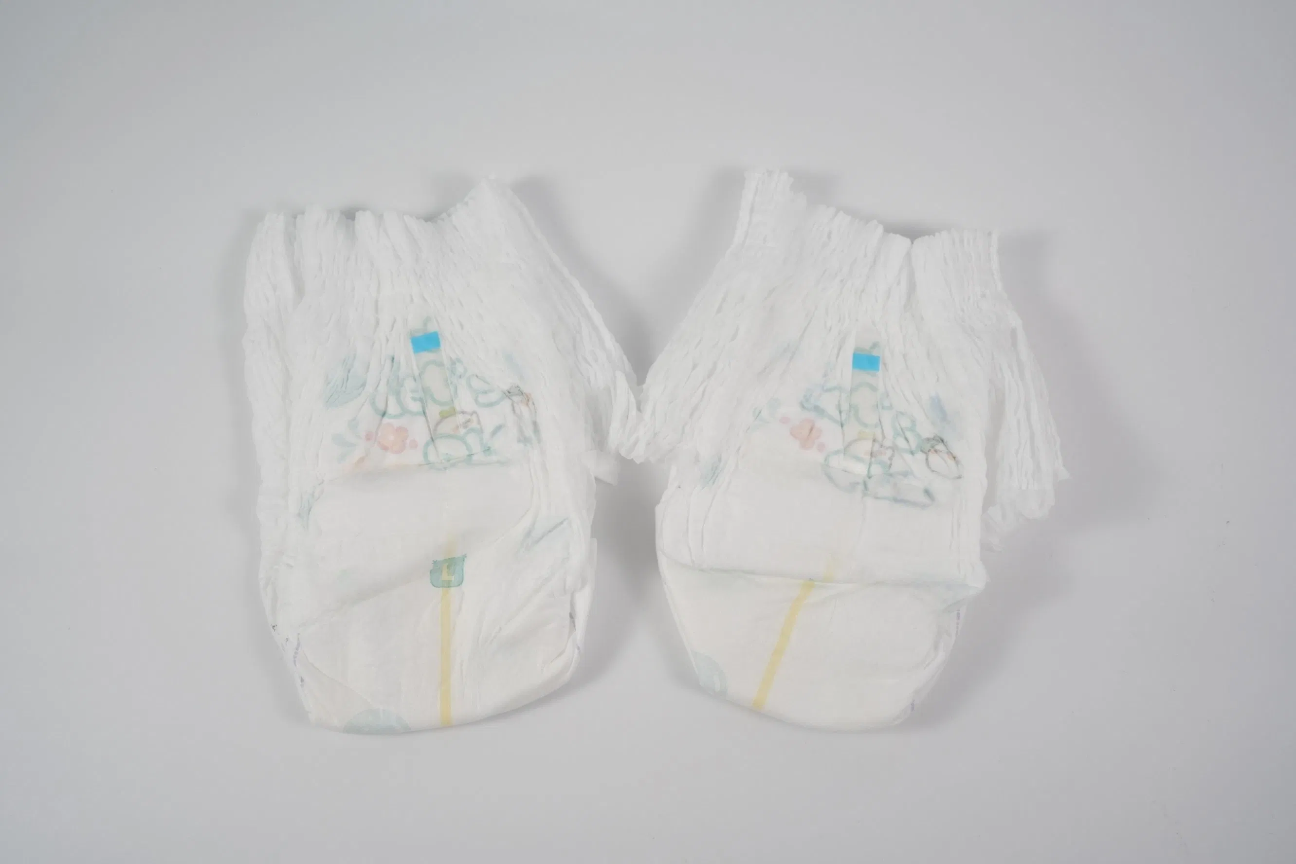 Prevent Side Leakage Soft Cheap Disposable Baby Diapers with Wetness Indicator
