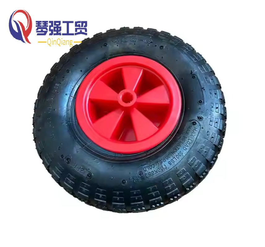 High Quality Pneumatic Wheel-10" 3.00-4 (260 X 85) Sack Truck Trolley Wheelbarrow Wheels with 20mm Bore