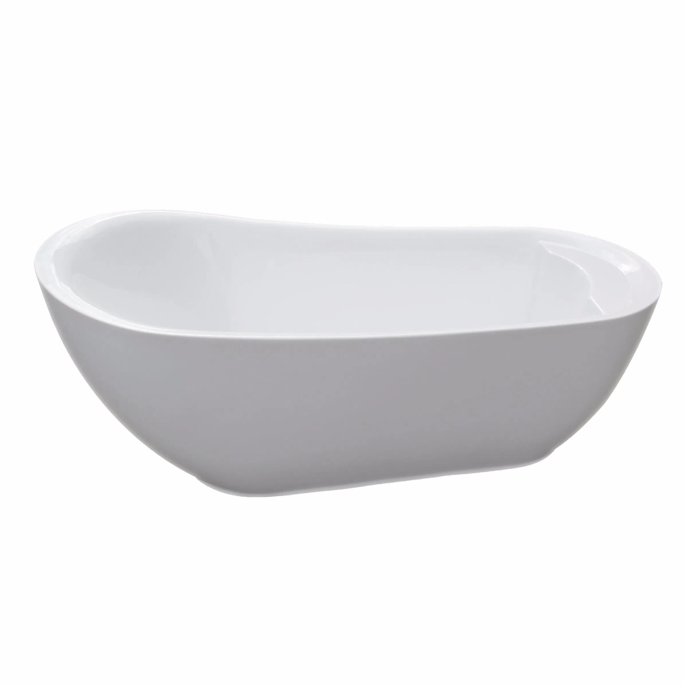 Egg Shape Matt&Glossy Acrylic Freestanding Bathtub (6036B)