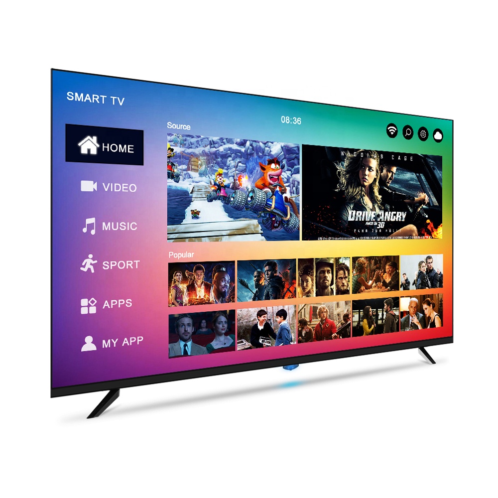 Телевизор Smart TV 50-98 дюймов 4K/8K Android QLED безрамочный
