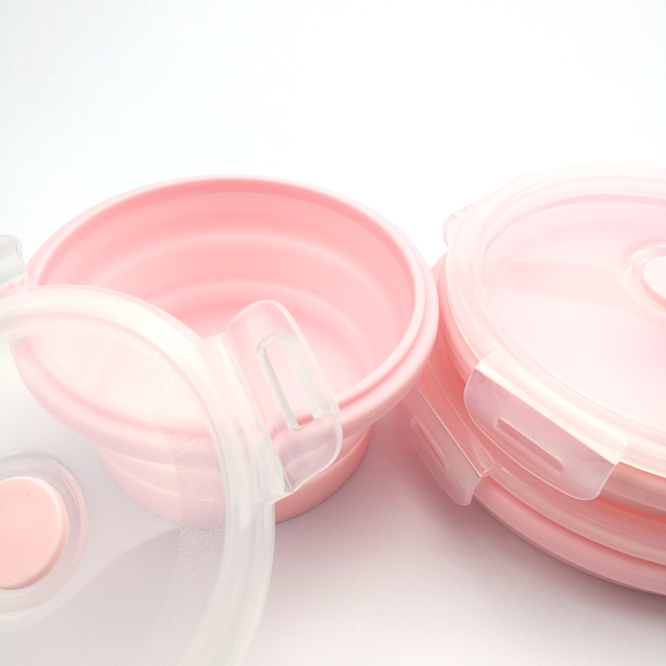 Kitchenware Bento Lunch Box Collapsible Food Storage Box for Kids Children