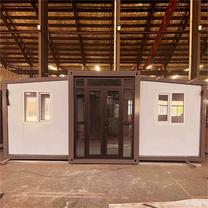 Temporary Building Double Wing Mobile Packaging Box Suitable for Outdoor Work