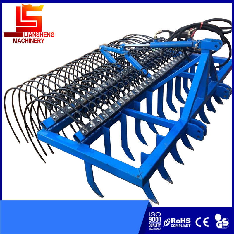 Farm Film Collecting Machinery 1.4-5m Width Hydraulic Plastic Film Recycling Machine