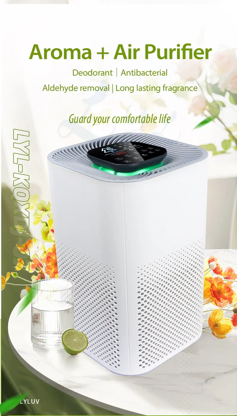 Air Purifier with 5-Layer Filtration & WiFi Control Option
