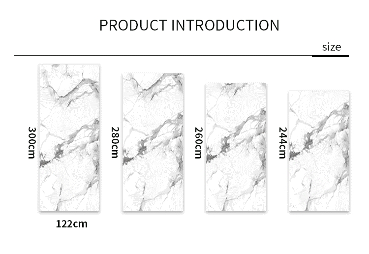 Waterproof Self-Adhesive 3D Marble Wall Panels for Homes