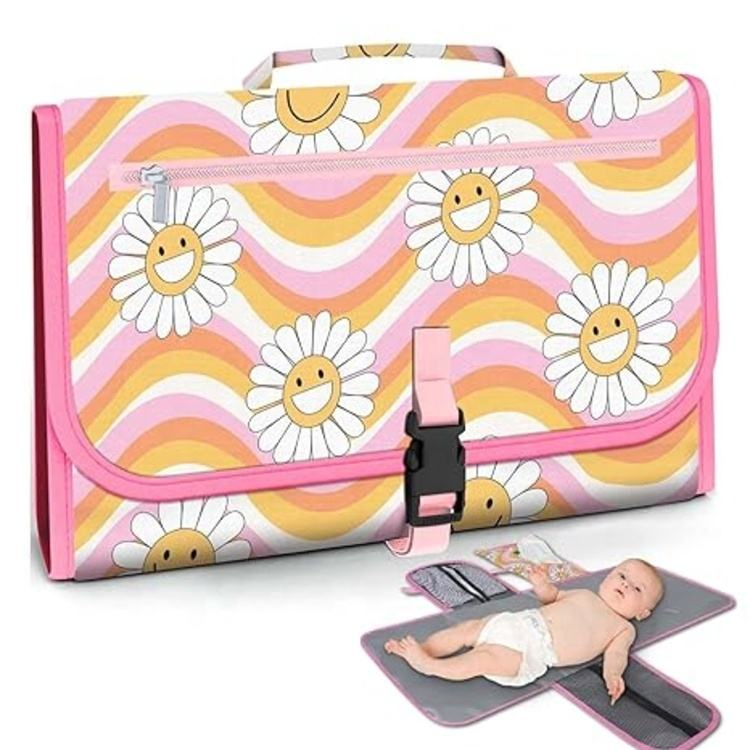 Newborn Extended Waterproof Travel Changing Station Portable Baby Mat Diaper Changing Pad for Infant