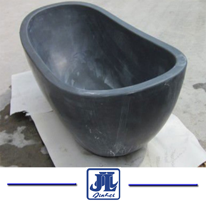 Blue Limestone Bath Tub for Bathroom or Shower Room