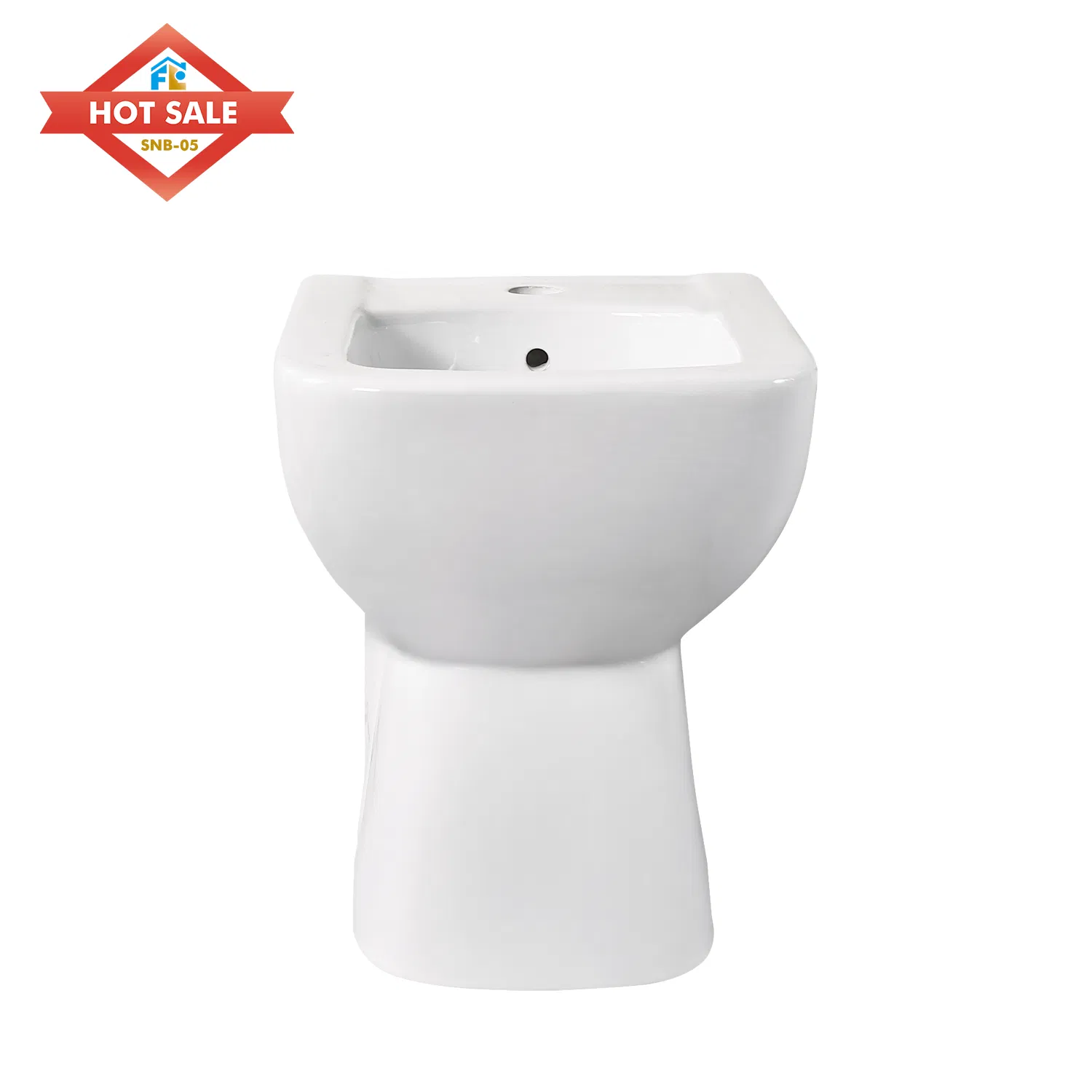Modern Design Hot Sale Square Ceramic Sanitary Ware Bidet for Bathroom with CE Certified