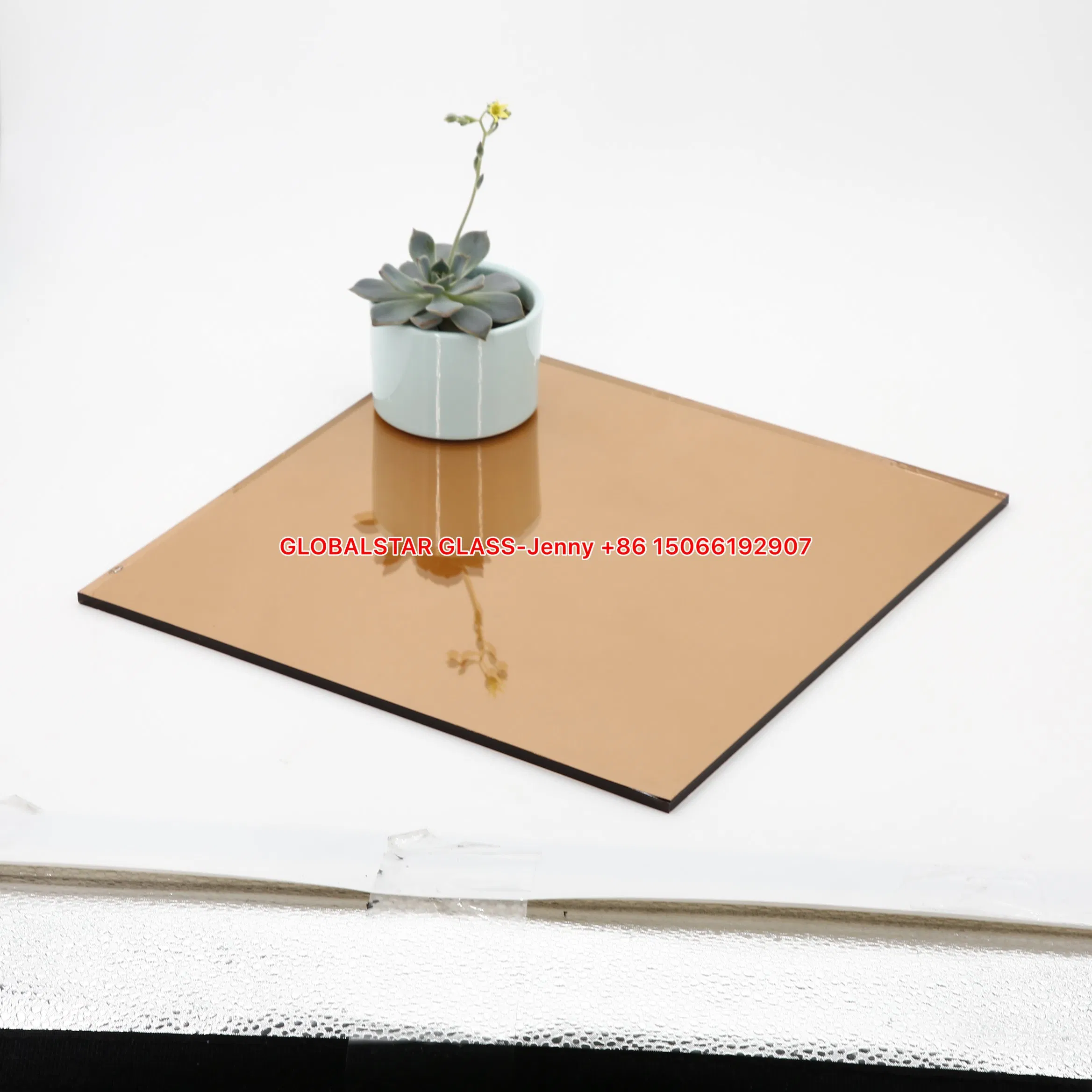 China Manufactured 4mm 5mm 5.5mm 6mm Reflective Building Glass