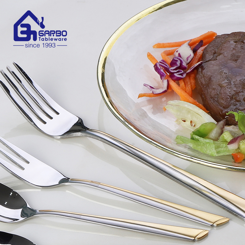 Luxury Gold Plated Cutlery Set Stainless Steel