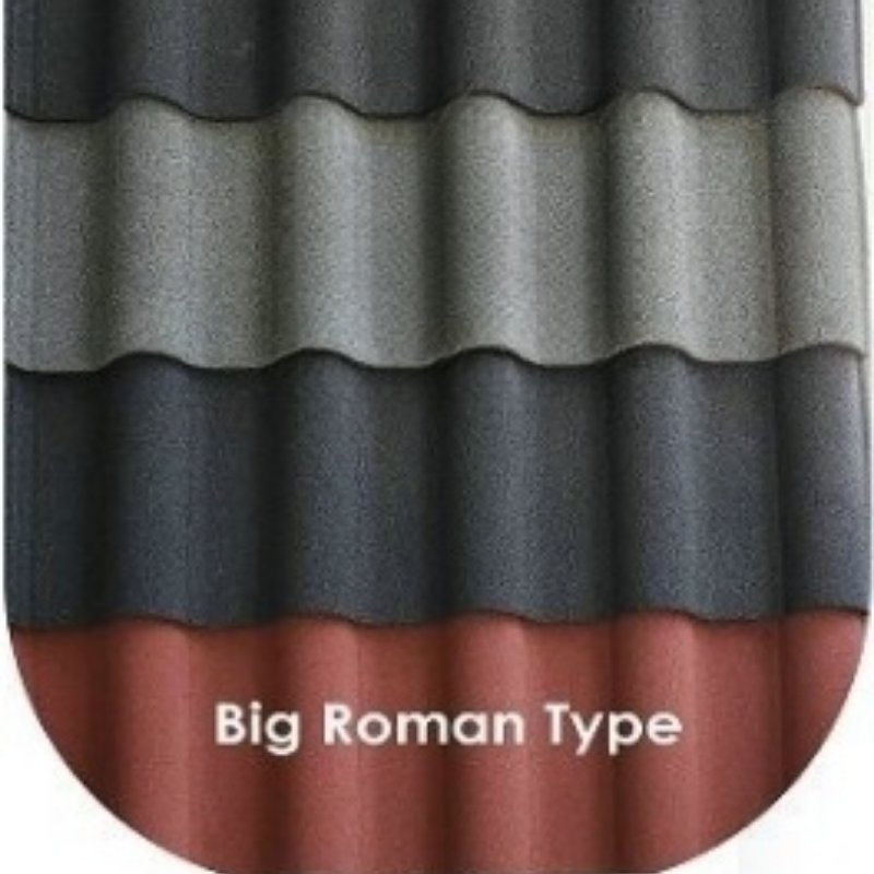 Chinese Manufacturer Premium ISO Certified 50+ Colors and Styles Can Customizable Stone-Coated Steel Roof Tiles for Southeast Asian Countries