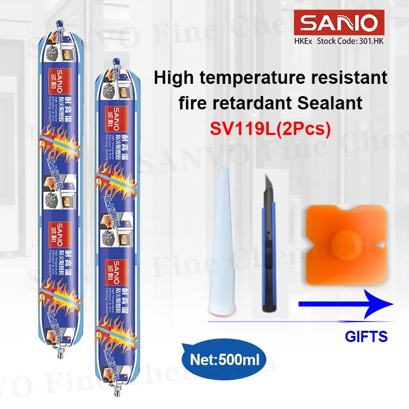 High-Temp Silicone Sealant High Heat Sealant Adhesive Epoxy Resin Glue Stick