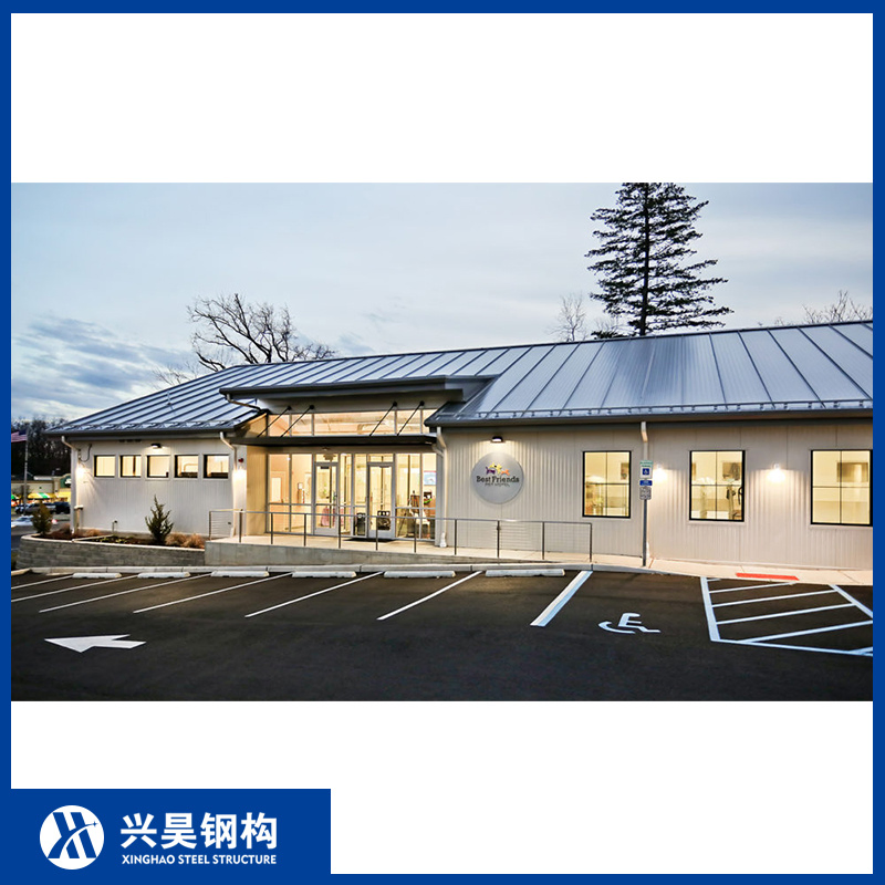 Industrial Grade Welded Portal Frame Wind Resistant Prefab/Prefabricated Shop Steel Structure