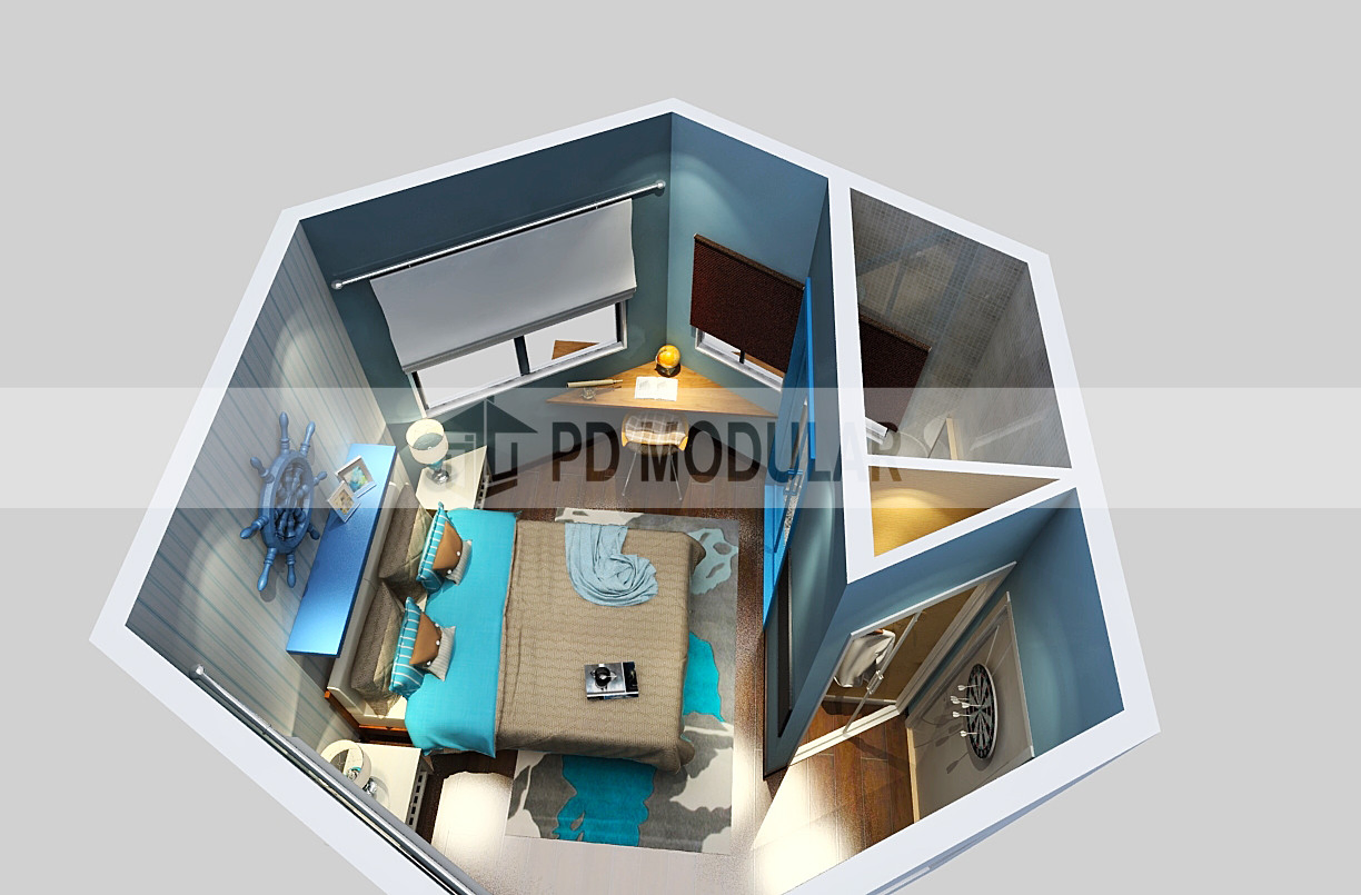 Import Prefabricated Modular Luxury Tiny House From China
