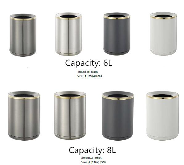 Кожаная корзина для хранения Hotel Durable черная