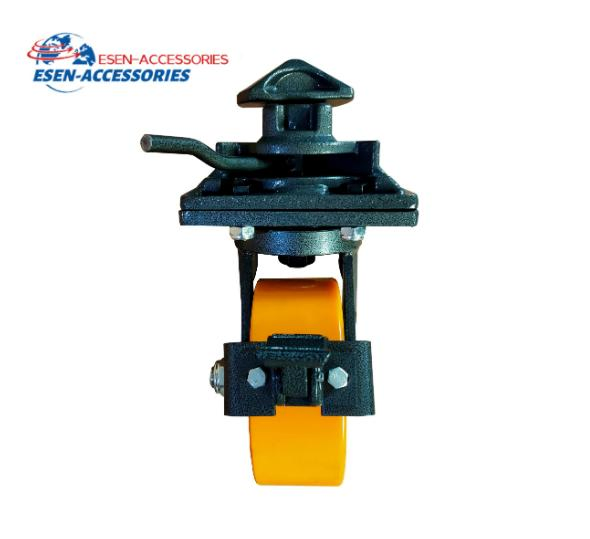 Heavy-Duty Shipping Container Caster Wheels with Brake System