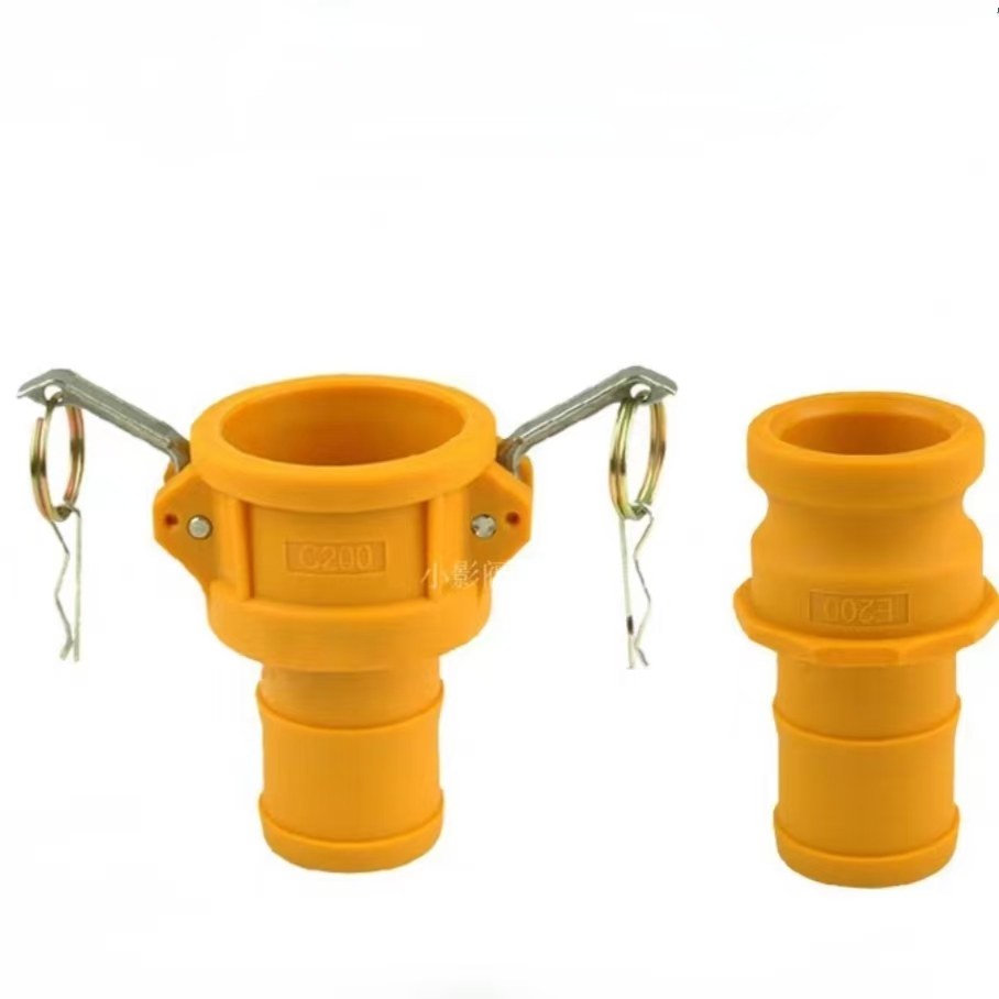 Proflow Nylon Type DC Camlock Couplings for Groove Hose Heavy Duty & Leak-Proof