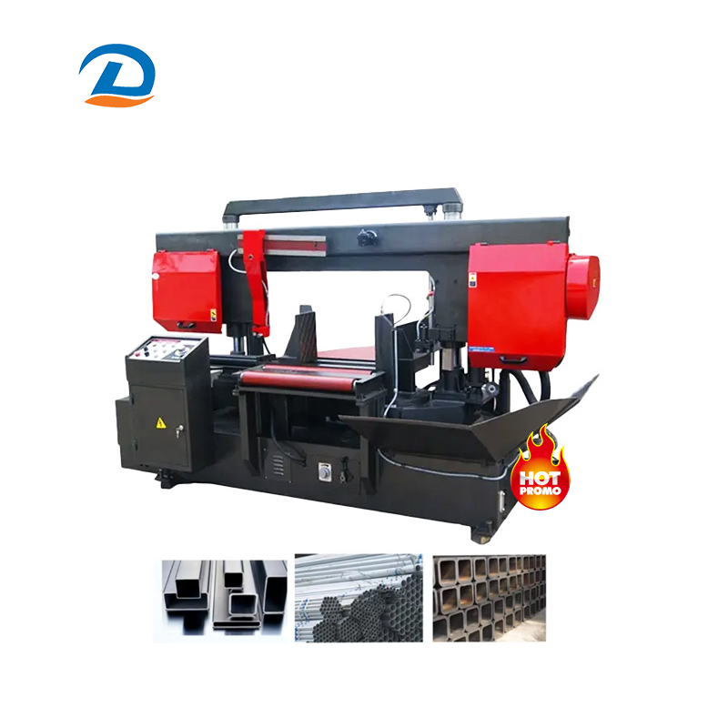 Ленточная пила по металлу полуавтоматическая с редуктором