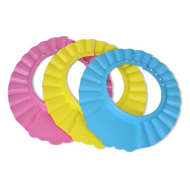 Adjustable Kids Bath Visor Hat Baby Shower Shampoo Cap