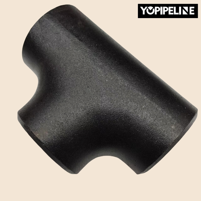 High Quality 304 Carbon Steel Stainless Steel Equal Tee Butt Welded Pipe Fitting